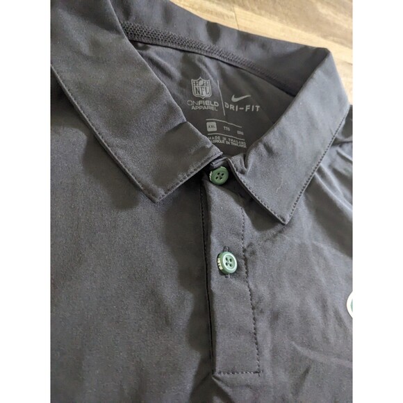 New York Jets On Field NIKE Dri-Fit NFL Polo Golf Shirt  XXL Great Condition A+ - Picture 9 of 13